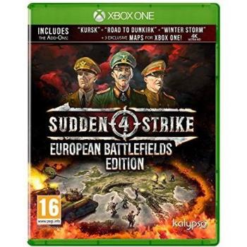 Sudden Strike 4: European Battlefields Edition - Juego para Consola Microsoft XBOX One, estrategia en tiempo real, ambientado en la Segunda Guerra Mundial, incluye campañas históricas y batallas icónicas, gráficos mejorados, modos de juego