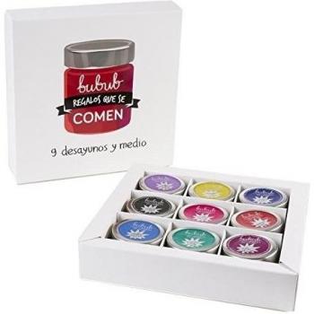 Bubub Mermelada - Surtido 9 desayunos y medio - Pack de 9 x 77 gr - Total: 693 gr