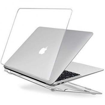 EooCoo Funda para 2020 2019 2018 MacBook Air 13 Pulgadas A2179 A1932, Cubierta de Plástico Dura Case para Nuevo MacBook Air 13 con Retina Pantalla y Touch ID - Cristal Transparente