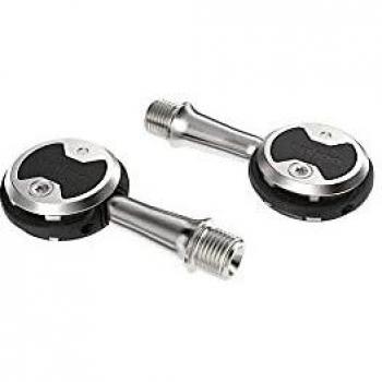 Pedales Wahoo Speedplay Zero con Tacchettes, Acero Inoxidable, Unisex, Color Negro/Plata