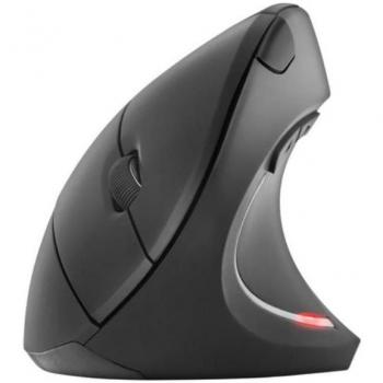 Nilox NXMOWI3003 Ratón Ergonómico Vertical Inalámbrico 3200 DPI Negro