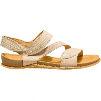 Sandalias planas de mujer El Naturalista N5810 Marrón