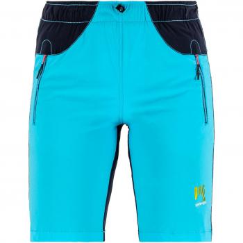 Pantalones Cortos de Trekking Karpos Rock para Mujer - Bermuda Azul Atoll / Sky Captain, Talla 40