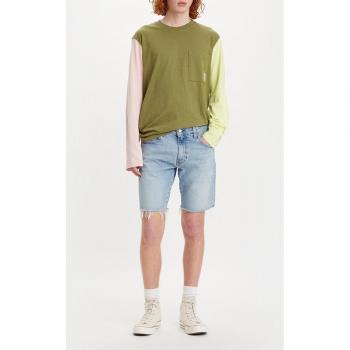 Levi's Men's Slim Fit Denim Bermuda Shorts, Medium Used Blue, Size W36