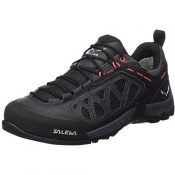 Salewa WS Firetail 3 GTX Zapatillas de deporte exterior, Mujer, Negro / Azul  , 40 1/2