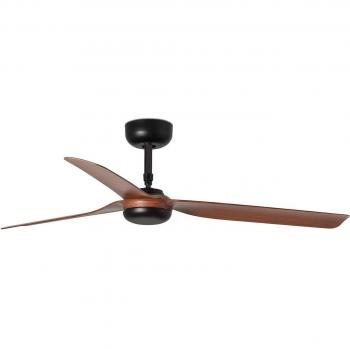 Ventilador de techo Punt M DC LED negro/madera oscura