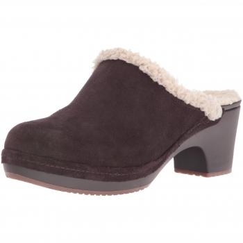 Crocs Sarahlinedclog, Zuecos para Mujer, Marrone