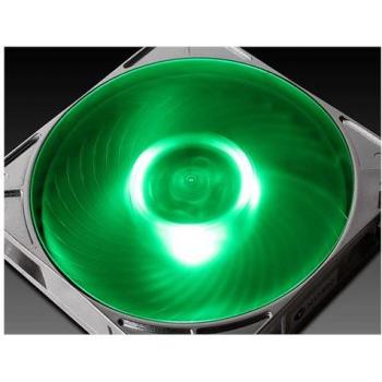 Ventilador de PC Silverstone AP121-GL 120 mm con Iluminación Verde