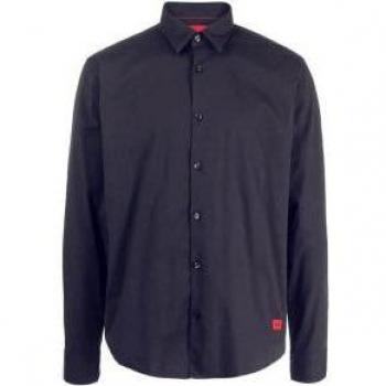 Hugo Boss Long Sleeve Casual Shirt Blue Male Size M