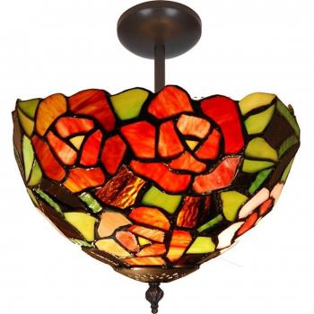 Lámpara de Techo Viro New York Multicolor Hierro 60 W 30 x 45 x 30 cm