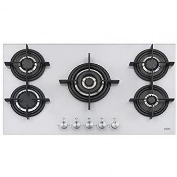 Encimera de gas Franke Mythos FHCR 905 4G TC HE XA C, acero inoxidable satinado, 5 zonas, 88,3 cm