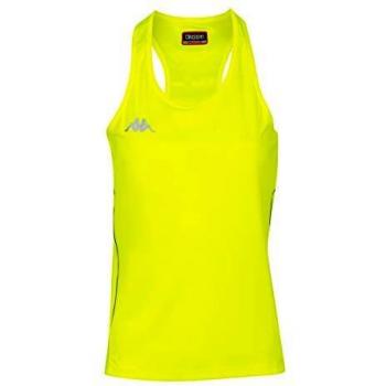 Kappa Fanti Top Running, Mujer, Amarillo Fluor, XL
