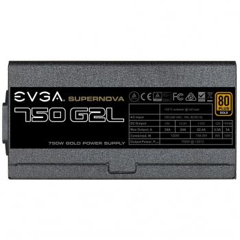 EVGA SuperNOVA 750 G2L 750W ATX Negro - Fuente de alimentación