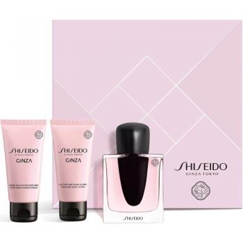 Set de Perfume Mujer Shiseido Ginza 3 Piezas - Incluye Eau de Parfum 50 ml, Loción Corporal 75 ml y Gel de Ducha 75 ml