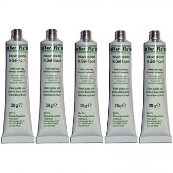 Pegamento/de la Industria la Industria En Forma De Gel spaltfüllend – No tropfend – sekundenschnell 5 x 20 g