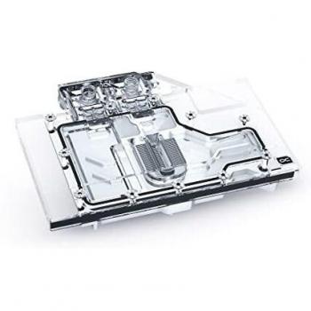 Alphacool Eisblock Aurora GPX-N RTX 3070 Ti AMP Holo mit Backplate - Acryl + Nickel