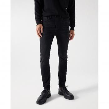 Vaquero Skinny S-Repel Salsa Jeans en color negro para hombre
