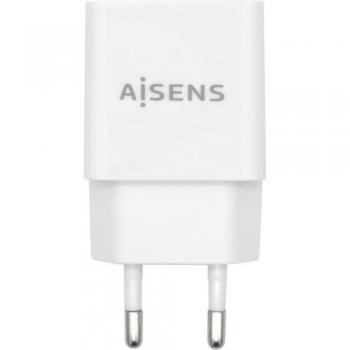 Aisens A110-0526 Cargador de Pared 10W 1xUSB Alta Eficiencia Blanco