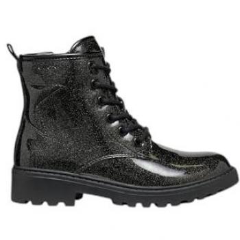 Geox Casey Black Girls' Ankle Boots