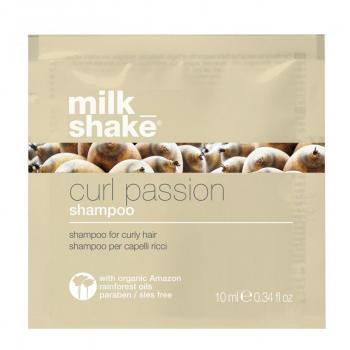 Shampoo Milk Shake Curl Passion Paraben-Free 10ml - Suavidad y Maneabilidad para Cabello Rizado