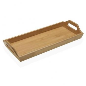 Bandeja Versa Bambú 18,2 x 6,5 x 42,5 cm
