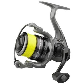 Carrete DAM Dynabraid 4 FD 3000S con 20Lb de hilo trenzado y sistema de frenos 3+1BB
