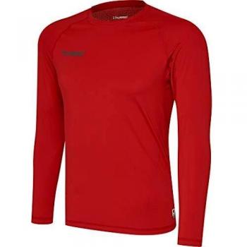 Hummel First Performance Long Sleeve Jersey Red XL
