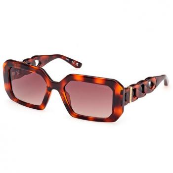 Guess GU00110 Women's Stylish Sunglasses Dark Havana Frame Brown Gradient Lenses 54mm