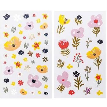 130 pegatinas Rico Design' Flores Roses