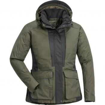 Pinewood Dog Sports 2.0 Women's Waterproof Jacket Moss Green/Black