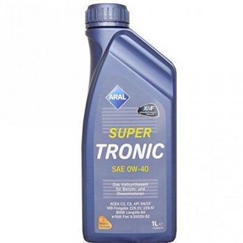 ARAL 20458 Super Tronic 0W-40 Aceite de Motor, 1 Litro