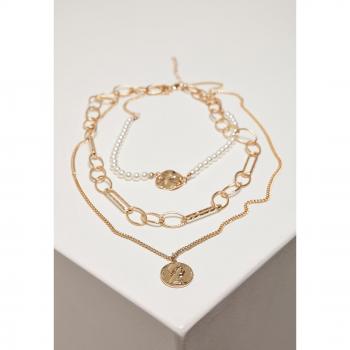 Urban Classics Ocean Layering Necklace - Gold-Colored Unisex Accessory