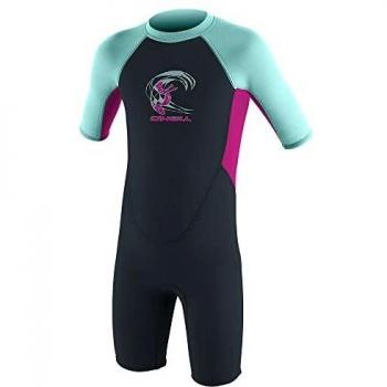 O´neill Wetsuits Traje De Neopreno Para Niña Reactor Ii 2 Mm Spring Con Cremallera En La Espalda