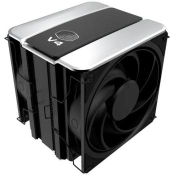Disipador de CPU Cooler Master V4 Alpha 3DHP Negro para Intel LGA 1851/1700/1200 y AMD AM5/AM4 con ventilador de 120 mm