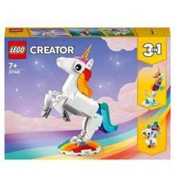 LEGO Creator 3-in-1 Magical Unicorn Toy Building Kit - Set Number 31140
