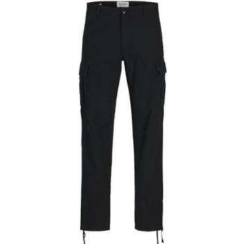 Pantalones Cargo Jack & Jones Kane Barkley Negro Talla 31/34