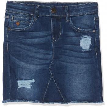 NAME IT Nkftonja Dnm 3151 Skirt Noos, Falda para Niñas, Azul