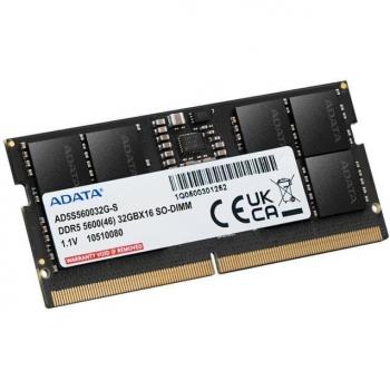 Memoria RAM ADATA AD5S560016G-S SO-DIMM DDR5 16GB 5600MHz CL46