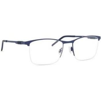 Hugo Boss HG 1103 FLL Unisex Square Metal Prescription Glasses Blue