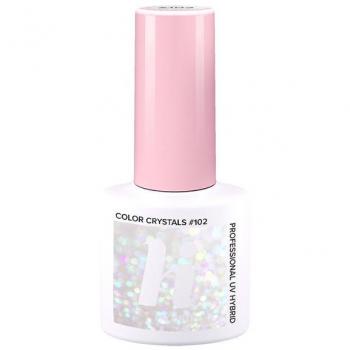 Esmalte de Uñas Semipermanente Hi Hybrid - 102 Color Crystals - 5 ml