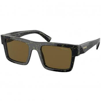 Prada PR 19WSF Asian Fit Men's Sunglasses Black 52mm
