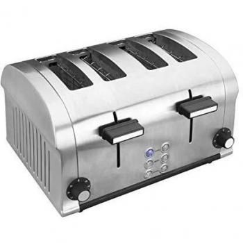 Lacor - 69164 - Tostadora eléctrica Luxe 4 Ranuras 1400w