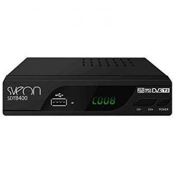 Sveon SDT8400 - Sintonizador TDT2 HD con Funciones de Grabación