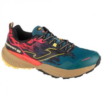 Zapatillas Joma TK Sierra para Trail Running, color azul marino con detalles en rosa y marrón, talla 42 EU