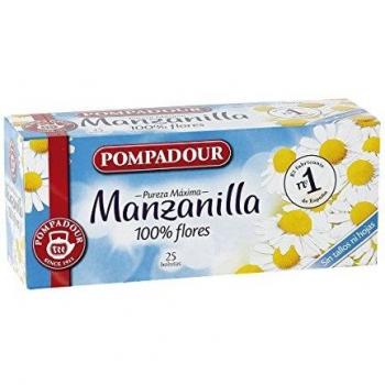 POMPADOUR - Infusión manzanilla estuche 25 bolsitas