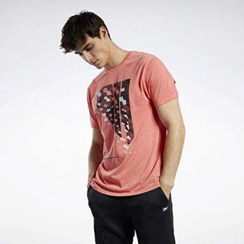 Reebok TS Activchill+Cotton SS Camiseta, Hombre, vivdor, S