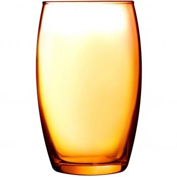 Luminance 8010522 Water Bar Set of 6 Glasses Orange, 3 x 3 x 12 cm