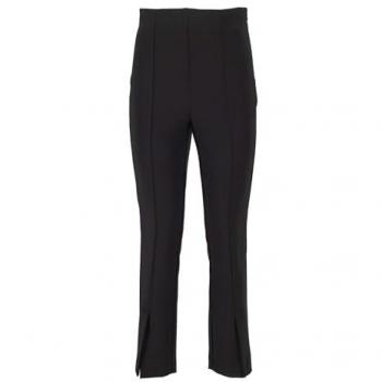 Twinset Women's Black Classic Crepe Pants Size 42