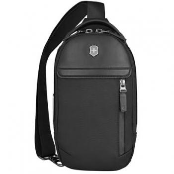 Victorinox Architecture Urban2 Unisex Sling Bag - 28cm Black Ballistic Casual