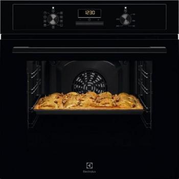 Horno Electrolux EOD3H50BK, tipo de producto: horno eléctrico multifuncional, características: capacidad de 72 litros, clase energética A+, función de autolimpieza, panel de control digital con pantalla táctil,